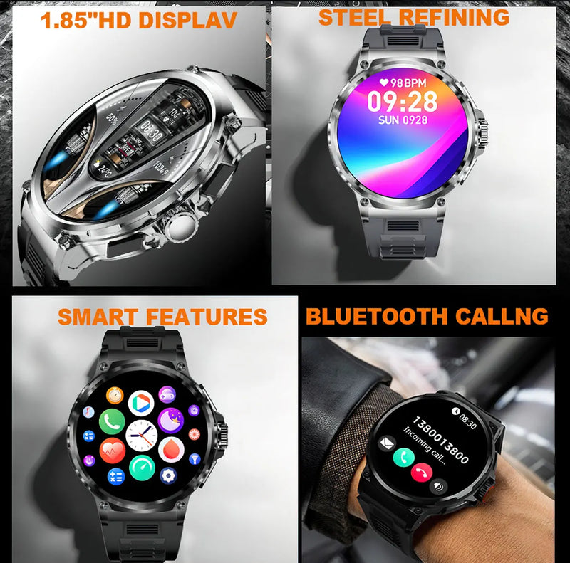 Smartwatch BOALZETD: Estilo e tecnologia