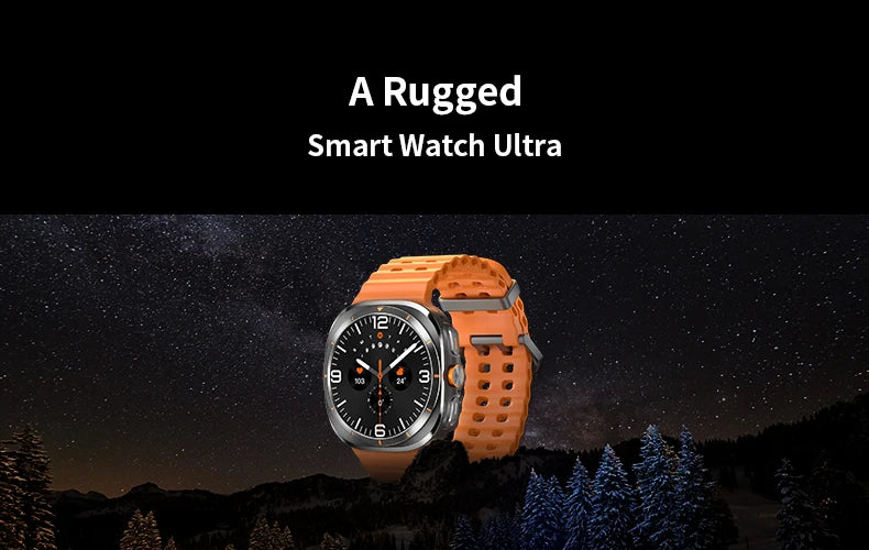 Galaxy Smart Watch 7 Ultra Men 2024 - GUHUAVMI: Seu Companheiro Completo para Saúde e Estilo de Vida Ativo